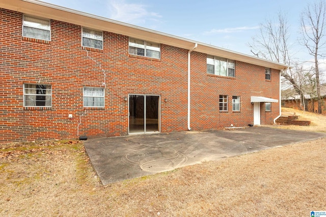 back of house featuring a patio