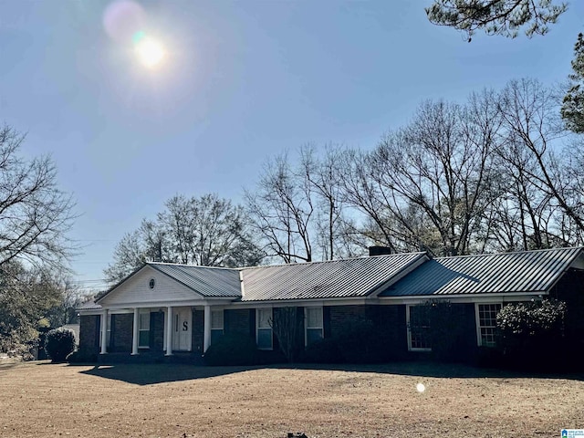 view of ranch-style home