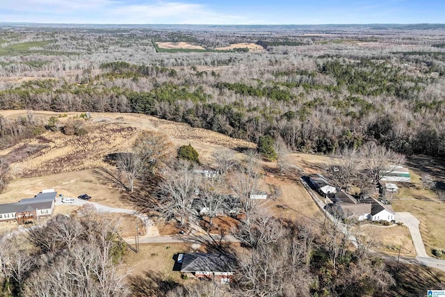 65 Wooley Rd, Brent, AL 35034 - bird's eye view featuring a view of trees