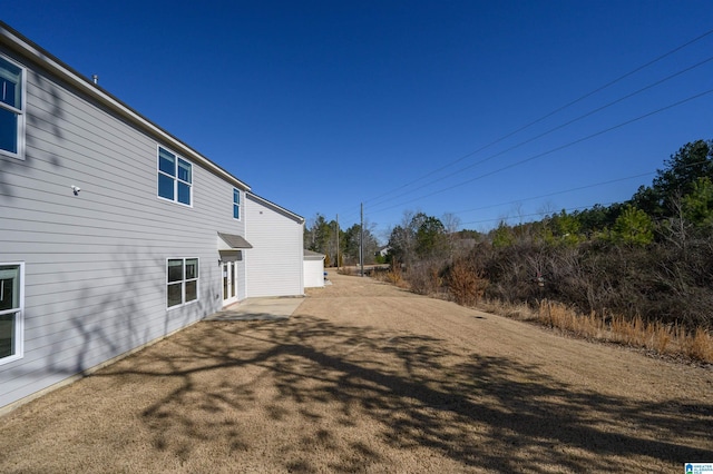 view of side of property