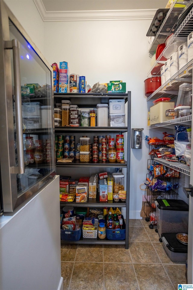 view of pantry