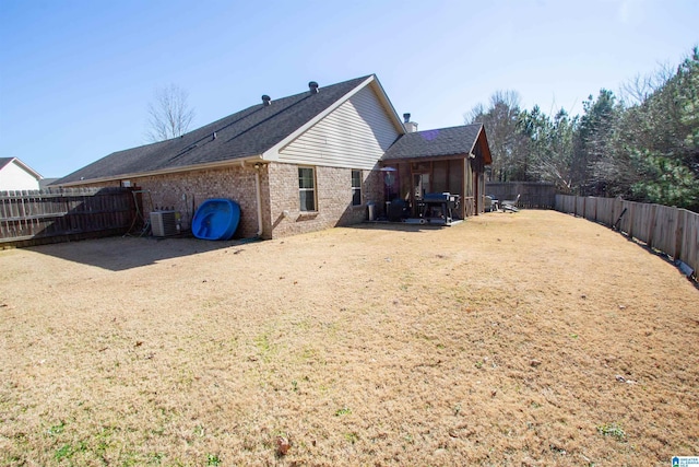 view of rear view of property