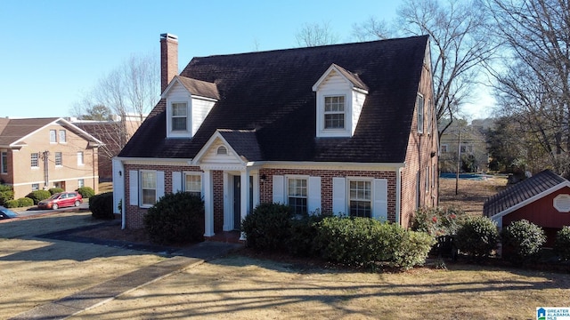 view of cape cod-style house