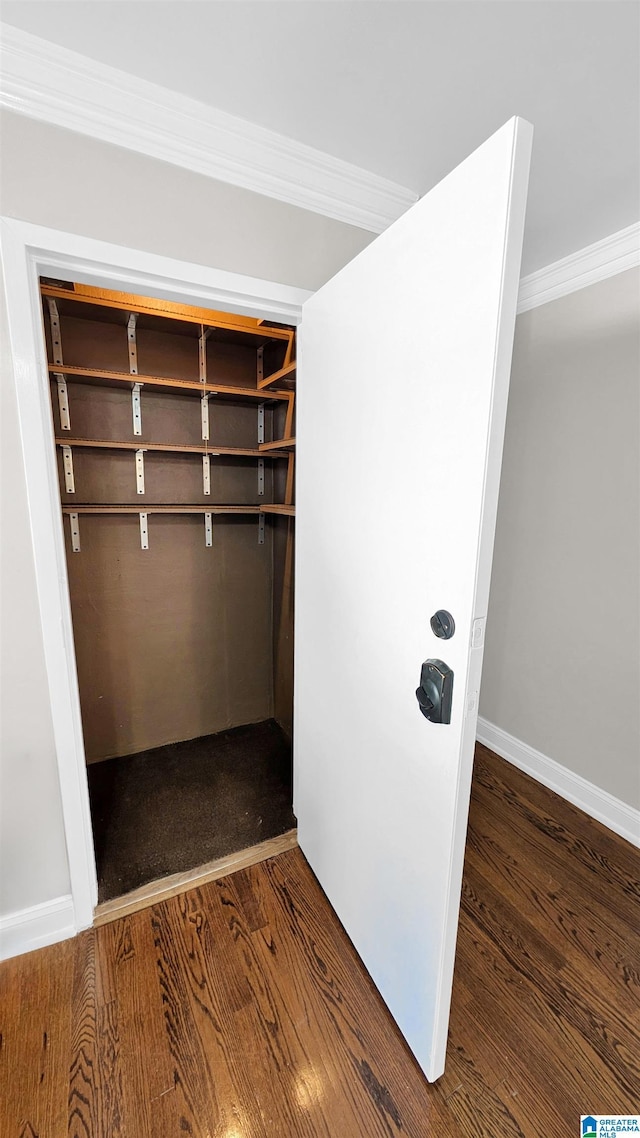 view of closet