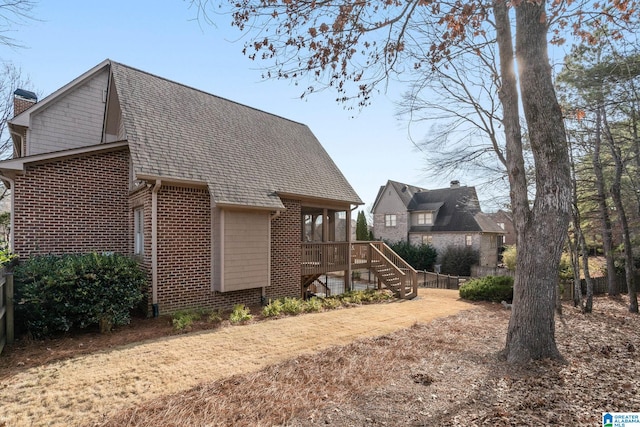 view of back of house