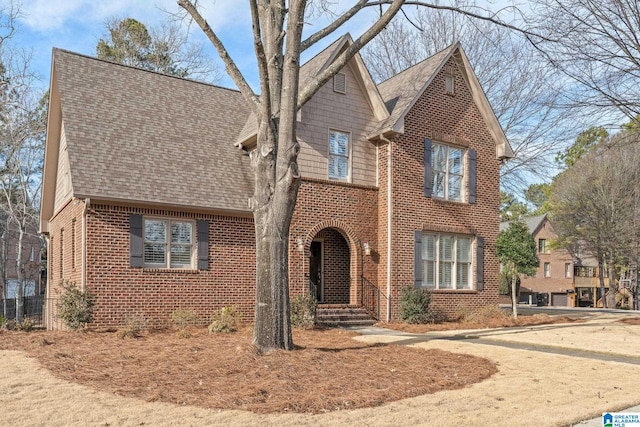 view of english style home