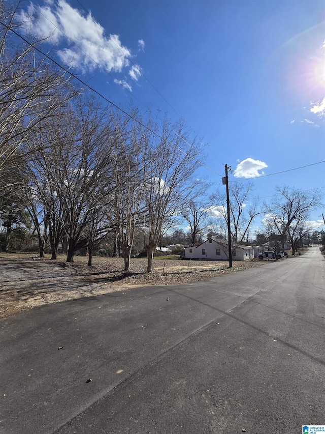 view of road