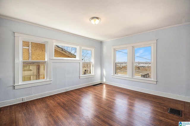 bonus room featuring wood-type flooring and a healthy amount of sunlight