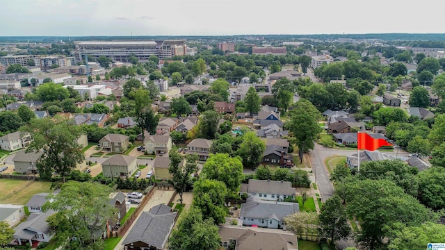 aerial view