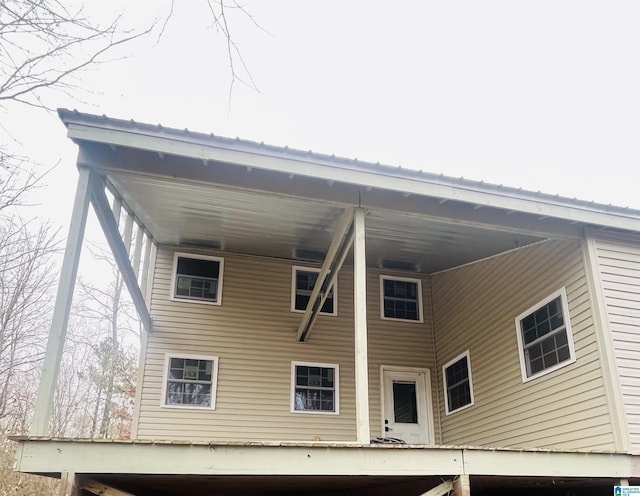 view of rear view of house