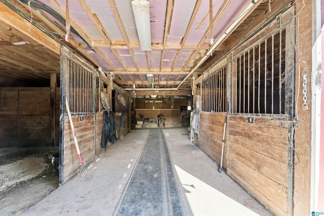 view of stable