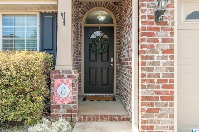 view of property entrance