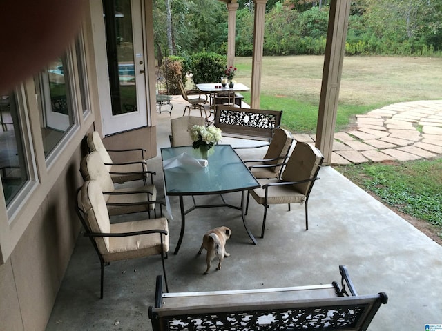 view of patio / terrace