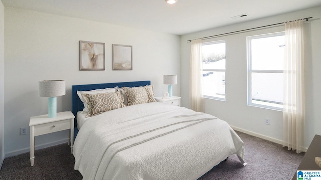 bedroom featuring carpet flooring