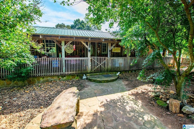 exterior space with a patio area