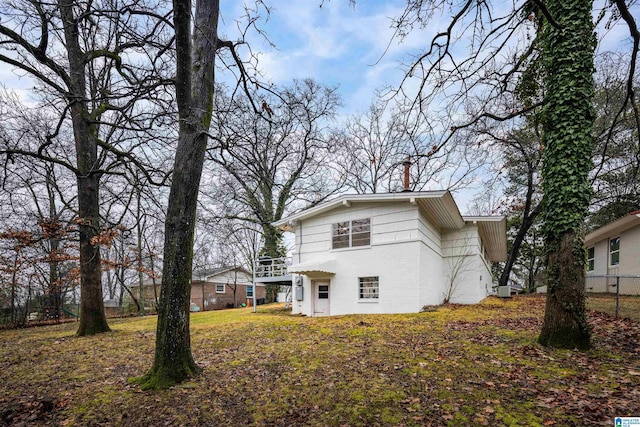 view of back of house