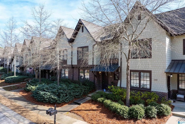 view of english style home