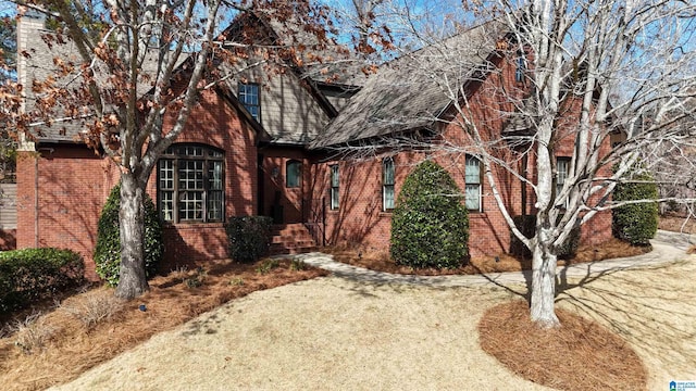 view of english style home