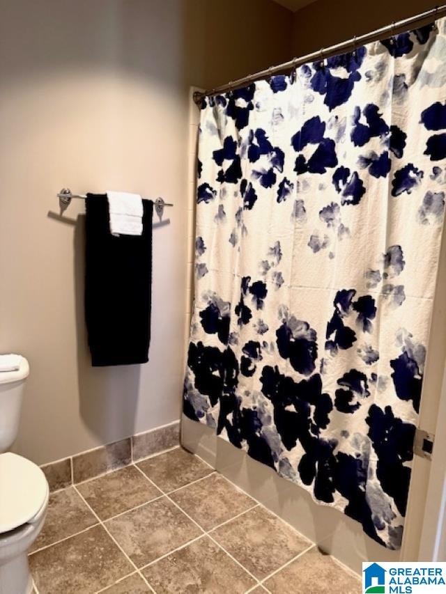 bathroom with toilet