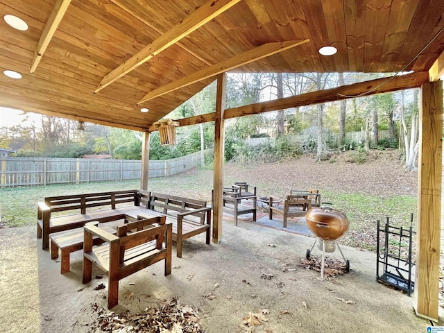 view of patio / terrace