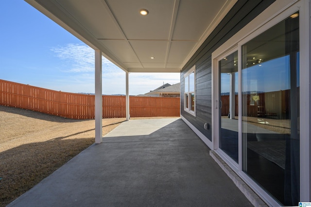 view of patio