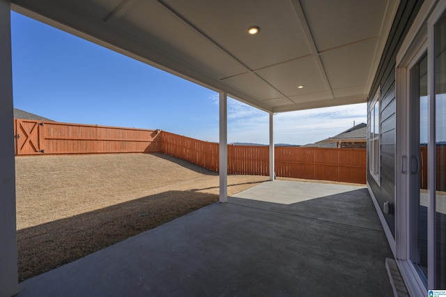 view of patio