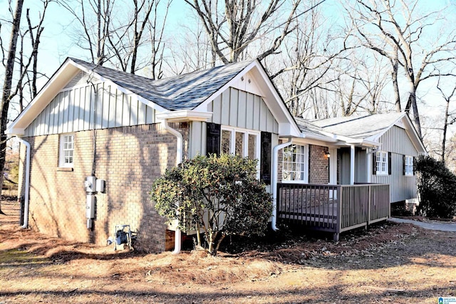 view of property exterior