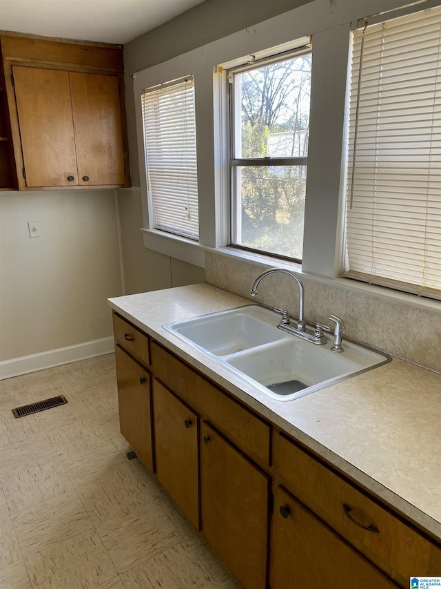 kitchen with sink