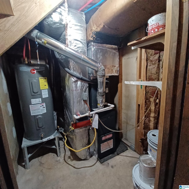 utilities with water heater