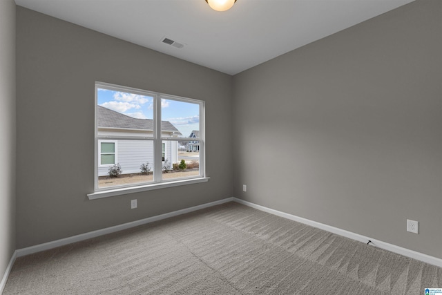 empty room with carpet