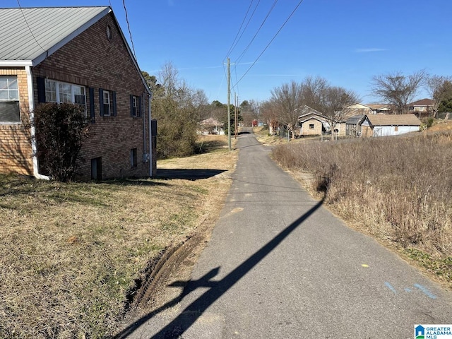 view of road