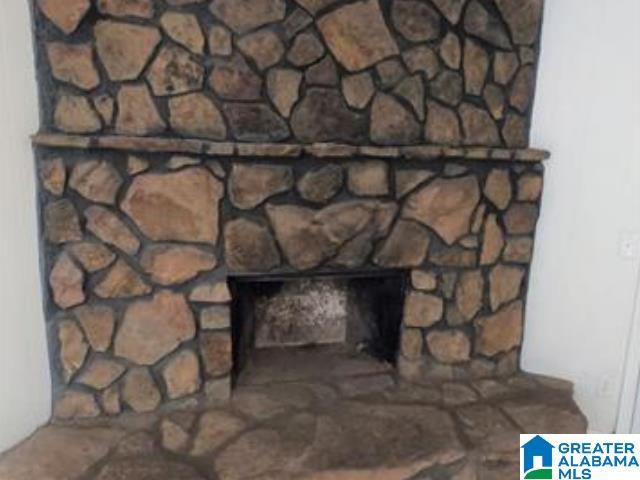 2838 Micmac Dr, Birmingham, AL 35215 - interior details with a large fireplace