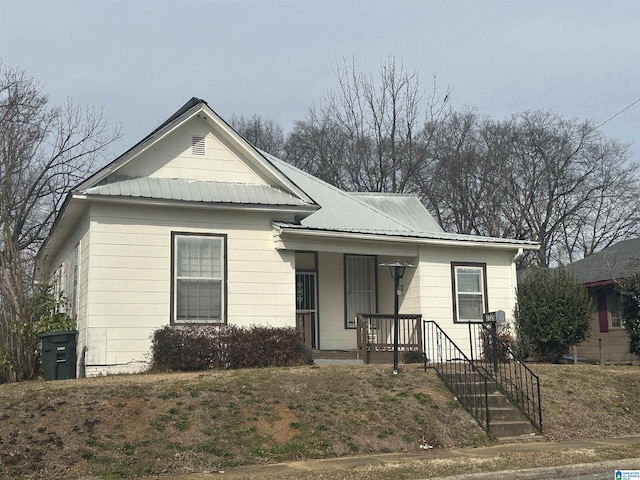 view of bungalow