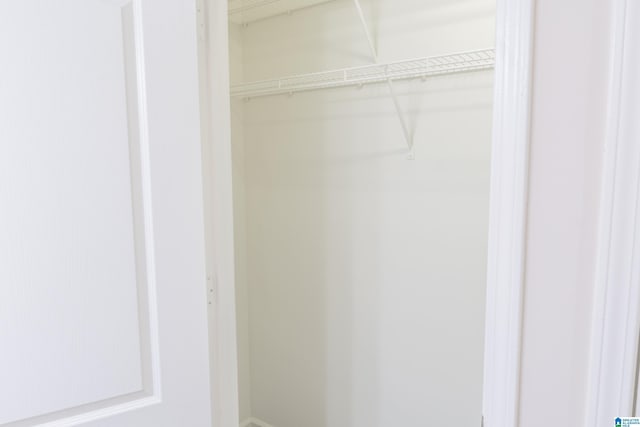 view of closet