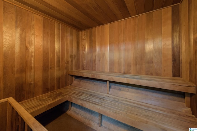 view of sauna / steam room