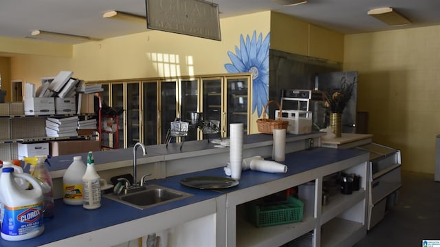 kitchen featuring sink