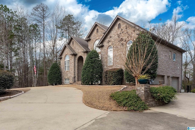 front of property featuring a garage