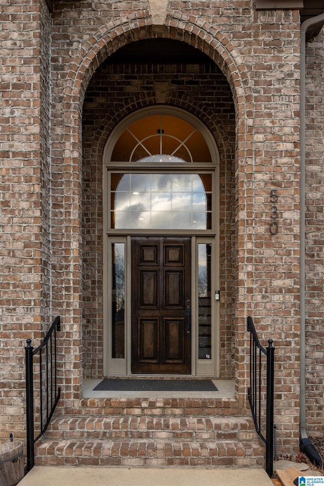 view of property entrance