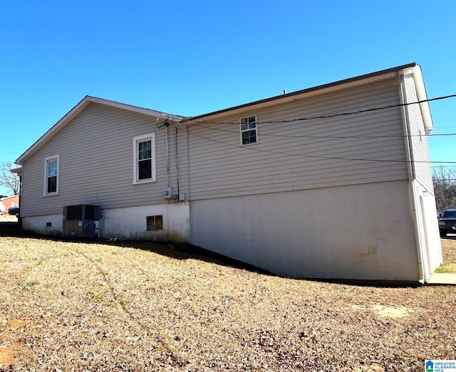 view of side of property