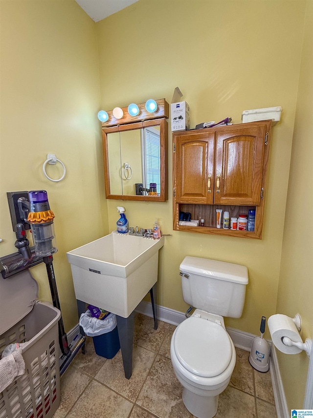 bathroom with toilet