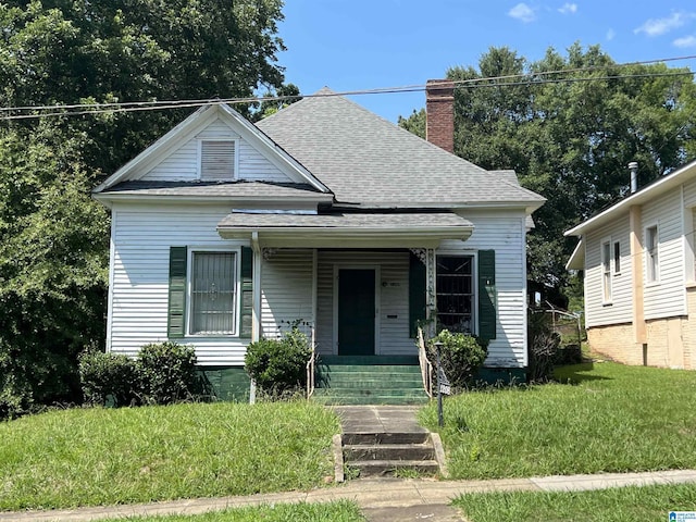 bungalow-style home with a porch