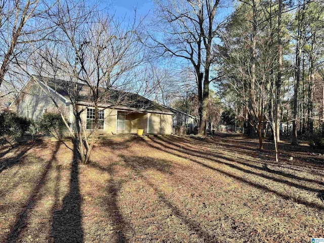 view of yard