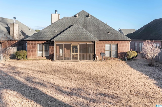 view of rear view of house