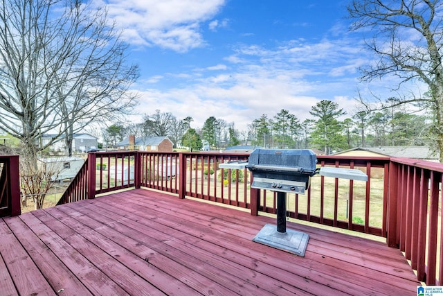 view of deck