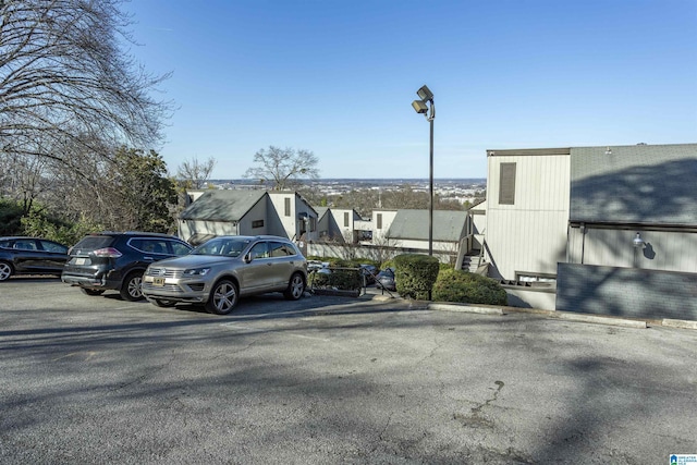 view of car parking