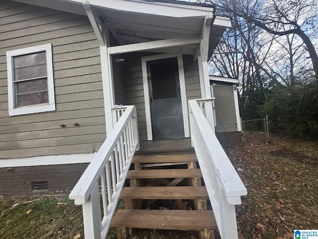 view of property entrance