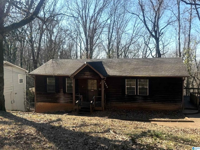 view of ranch-style house