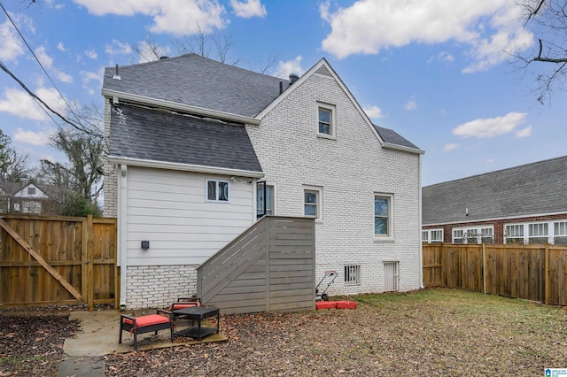 view of rear view of house