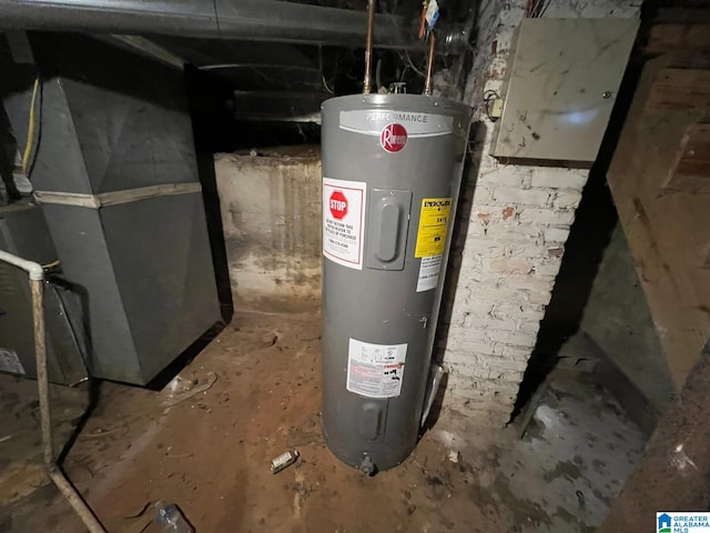 utilities featuring water heater