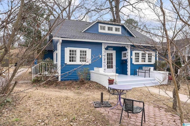 view of bungalow